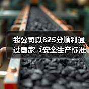 我公司以825分顺利通过国家《安全生产标准化》二级企业评审（图2）