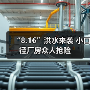 “8.16”洪水来袭 小口径厂房众人抢险（图1）