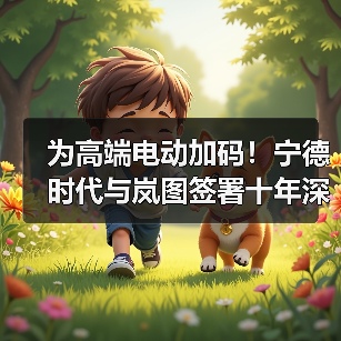为高端电动加码！宁德时代与岚图签署十年深化合作协议（图1）
