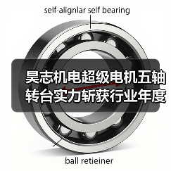 昊志机电超级电机五轴转台实力斩获行业年度大奖（图3）