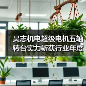 昊志机电超级电机五轴转台实力斩获行业年度大奖（图4）