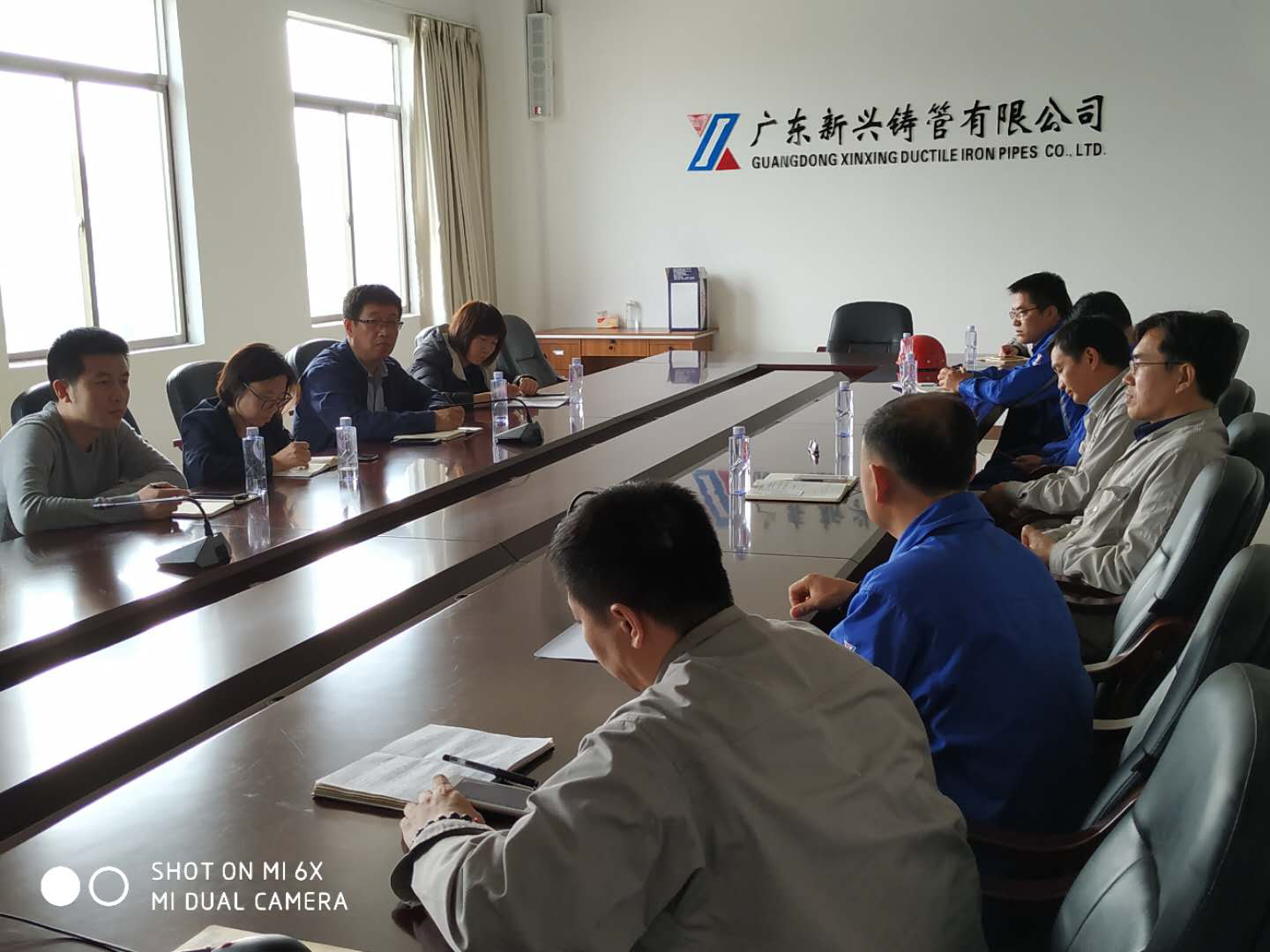 股份公司领导莅临我司进行信息化建设考察