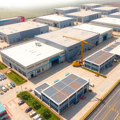 抚顺机械设备制造有限公司厂区示意图