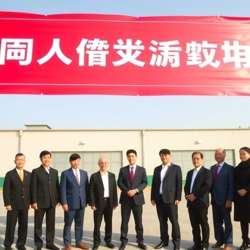 抚机公司副董事长徐克与抚顺市市长杨维、副市长王金华一行来到大连长兴岛恒力
