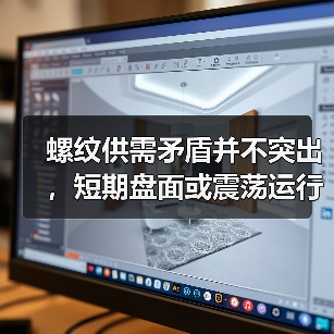 螺纹供需矛盾并不突出，短期盘面或震荡运行