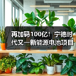 再加码100亿！宁德时代又一新能源电池项目落子（图3）