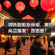 钢铁股掀涨停潮、黑色商品爆发！原因是？