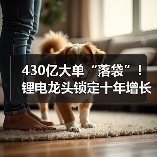 430亿大单“落袋”！锂电龙头锁定十年增长