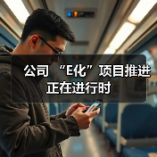 公司 “E化”项目推进正在进行时