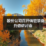 股份公司召开铸管装备升级研讨会