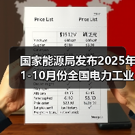 国家能源局发布2025年1-10月份全国电力工业统计数据(图3) 国家能源局发布2025年1-10月份全国电力工业统计数据(图3)