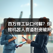 百万焊工缺口何解?焊接机器人赛道融资破局(图1) 百万焊工缺口何解?焊接机器人赛道融资破局(图1)