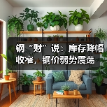 钢“财”说:库存降幅收窄,钢价弱势震荡(图1) 钢“财”说:库存降幅收窄,钢价弱势震荡(图1)