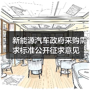 新能源汽车政府采购需求标准公开征求意见