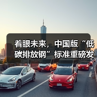 着眼未来，中国版“低碳排放钢”标准重磅发布
