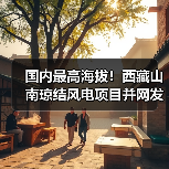 国内最高海拔!西藏山南琼结风电项目并网发电(图4) 国内最高海拔!西藏山南琼结风电项目并网发电(图4)