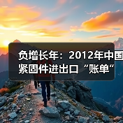 负增长年:2012年中国紧固件进出口“账单”(图1) 负增长年:2012年中国紧固件进出口“账单”(图1)