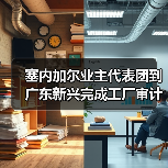 塞内加尔业主代表团到广东新兴完成工厂审计工作