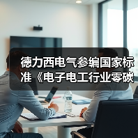 德力西电气参编国家标准《电子电工行业零碳工厂评价导则》正式发布（图4）