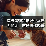 螺纹钢现货市场供需压力加大、市场情绪趋弱,短期或震荡偏弱运行(图4) 螺纹钢现货市场供需压力加大、市场情绪趋弱,短期或震荡偏弱运行(图4)