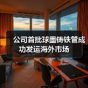 公司首批球墨铸铁管成功发运海外市场(图3) 公司首批球墨铸铁管成功发运海外市场(图3)