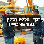 胜不骄 败不馁—环厂跑比赛取得圆满成功