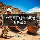 公司召开明年市场情况分析会议