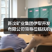 新汶矿业集团伊犁开发有限公司领导莅临抚机考察（图2）