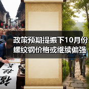 政策预期提振下10月份螺纹钢价格或继续偏强（图2）