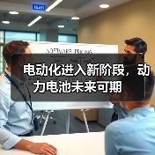 电动化进入新阶段，动力电池未来可期