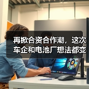 再掀合资合作潮，这次车企和电池厂想法都变了！