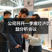 公司召开一季度经济效益分析会议（图2）