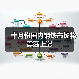 十月份国内钢铁市场将震荡上涨