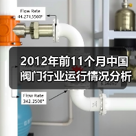 2012年前11个月中国阀门行业运行情况分析(图3) 2012年前11个月中国阀门行业运行情况分析(图3)