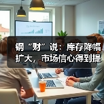 钢“财”说:库存降幅扩大,市场信心得到提振(图2) 钢“财”说:库存降幅扩大,市场信心得到提振(图2)