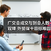 广交会成交与到会人数双降 外贸保十目标难圆（图1）