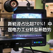 新能源占比超70%!中国电力工业转型新趋势(图2) 新能源占比超70%!中国电力工业转型新趋势(图2)