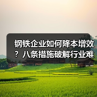 钢铁企业如何降本增效?八条措施破解行业难题(图4) 钢铁企业如何降本增效?八条措施破解行业难题(图4)