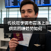 传统旺季钢市震荡上涨 供需回暖趋势如何（图1）
