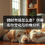 钢材市场怎么走？供需库存变化与价格分析