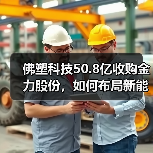 佛塑科技50.8亿收购金力股份，如何布局新能源赛道？