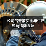 公司召开落实全年生产经营指标会议（图3）