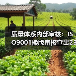 质量体系内部审核:ISO9001换版审核查出23项问题(图1) 质量体系内部审核:ISO9001换版审核查出23项问题(图1)