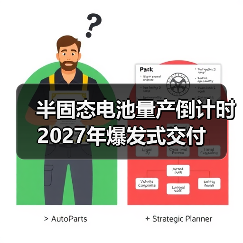 半固态电池量产倒计时 2027年爆发式交付
