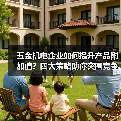 五金机电企业如何提升产品附加值?四大策略助你突围竞争(图3) 五金机电企业如何提升产品附加值?四大策略助你突围竞争(图3)