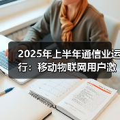 2025年上半年通信业运行：移动物联网用户激增带动行业稳步发展（图4）