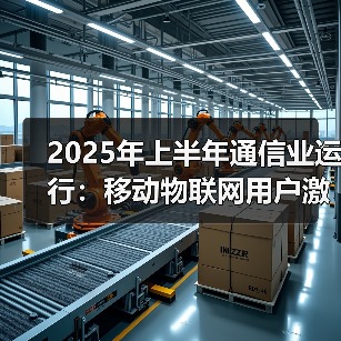 2025年上半年通信业运行：移动物联网用户激增带动行业稳步发展（图3）