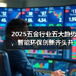 2025五金行业五大趋势,智能环保创新齐头并进(图1) 2025五金行业五大趋势,智能环保创新齐头并进(图1)
