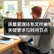 质量管理体系文件编制关键要求与时间节点(图3) 质量管理体系文件编制关键要求与时间节点(图3)