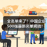 全名单来了!中国企业500强最新名单揭晓!(图1) 全名单来了!中国企业500强最新名单揭晓!(图1)